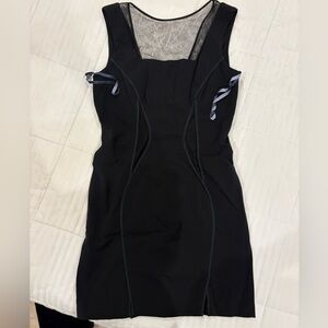 Vera Wang Lavender Label Sleek Black Shapewear Dress